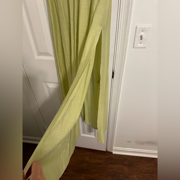 Light Green Maxi Dress - Picture 3 of 4